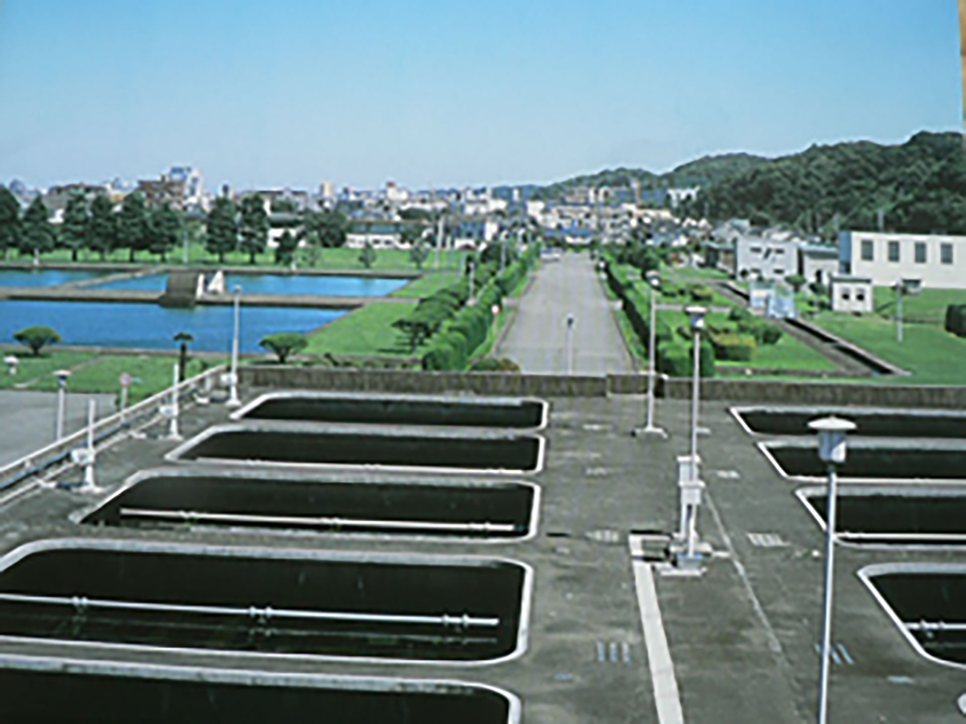 市内の貴重な水源である生田浄水場の復活を